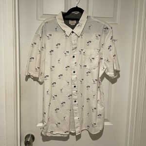 Mens Vans classic fit XL button up